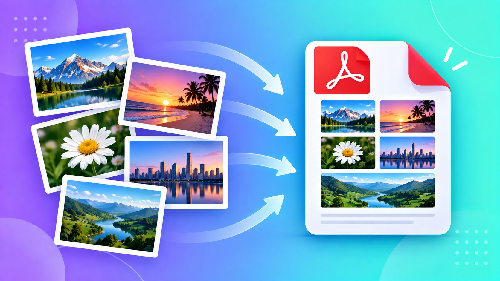 How to Combine Multiple Photos Into One PDF
